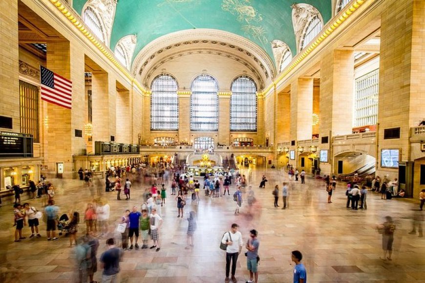 The No 1 train station in the US and No 7 globally