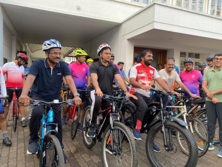 ലോക സൈക്കിൾ ദിനാചരണം: കോട്ടയത്ത് സൈക്കിൾ റാലി ശ്രദ്ധേയമായി