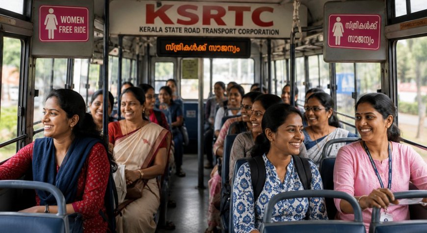 Free bus scheme for women begins; opposition boycotts event