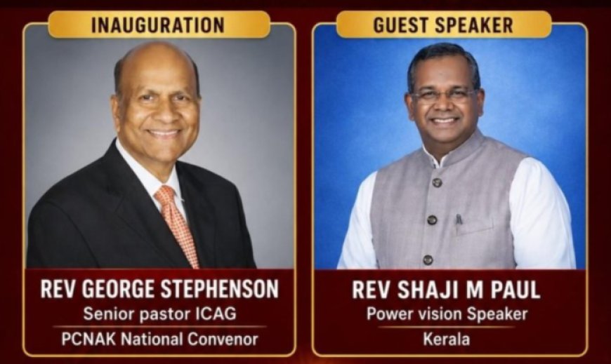 റിവൈവൽ ചിക്കാഗോ കൺവെൻഷൻ  22, 23 തീയതികളിൽ; പാസ്റ്റർ ഷാജി എം. പോൾ മുഖ്യ പ്രഭാഷകൻ