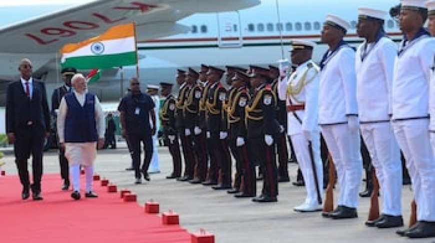 PM Modi begins three-day state visit to Seychelles