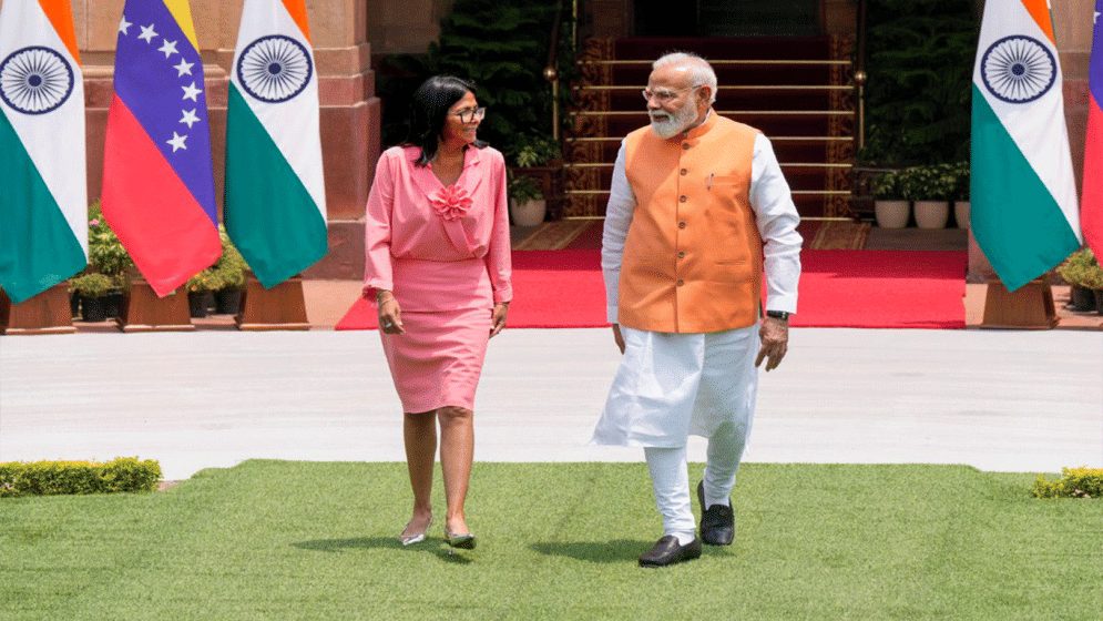 'Grateful': Venezuela's Delcy Rodriguez thanks PM Modi for support