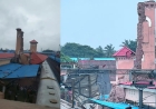 Historic clock tower at Kozhikode railway station crashes