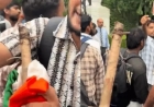 Fact check shows Delhi police used baton with nails at Jantar Mantar