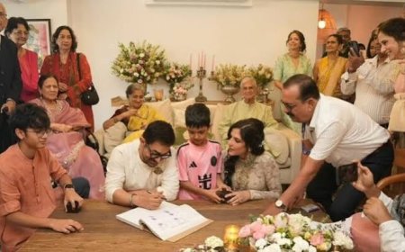 ആമിർ ഖാൻ വീണ്ടും വിവാഹിതനായി; ഗൗരി സ്പ്രാറ്റിനൊപ്പം പുതിയ ജീവിതത്തിലേക്ക്