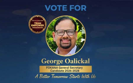 ലീലാ മാരേട്ടിന്റെ നിര്‍ണായക തിരഞ്ഞെടുപ്പ്: ഫോക്കാന ജനറല്‍ സെക്രട്ടറി സ്ഥാനത്തേക്ക് ജോര്‍ജ് ഓലിക്കല്‍ എന്തുകൊണ്ട്?