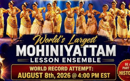 ഫൊക്കാന  കൺവെൻഷനിൽ ആയിരത്തിലേറെ കലാകാരികൾ അണിനിരക്കുന്ന  മോഹിനിയാട്ടം;  ഗിന്നസ് റെക്കോർഡ് ശ്രമം 