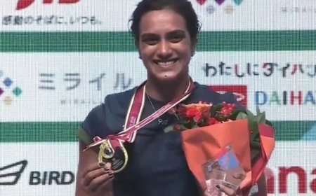 Sindhu ends title drought with maiden Japan Open crown, beats Yamaguchi in final