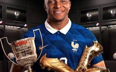 Mbappe first to win Golden Boot twice as Rodri named best player