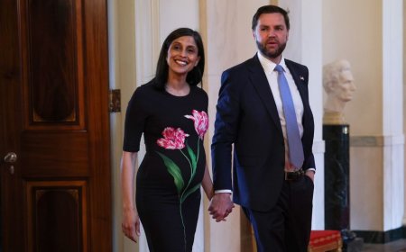 Usha Vance gives birth to fourth child, vice president announces