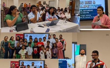 കേരള അസോസിയേഷന്‍ ഓഫ് ഡാലസും, ഇന്ത്യാ കള്‍ച്ചറല്‍ ആന്റ് എഡ്യൂക്കേഷന്‍ സെന്ററും പ്രസംഗമത്സരം നടത്തി
