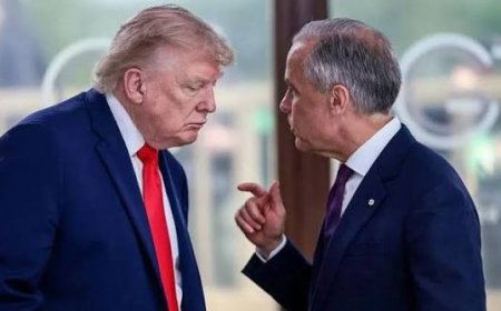 Trump slaps 50% tariffs on Canada and Carney vows to 'intensify' trade talks