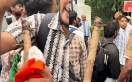 Fact check shows Delhi police used baton with nails at Jantar Mantar
