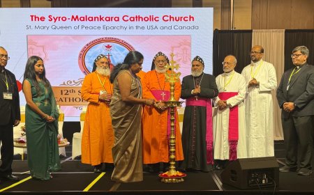 പന്ത്രണ്ടാമത് സിറോ-മലങ്കര കത്തോലിക്ക ഫാമിലി കൺവെൻഷന് വിശ്വാസത്തോടും ആത്മീയ നവീകരണത്തോടും കൂടി തുടക്കമായി 