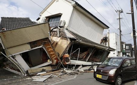 Japan PM says rescue teams in 'race against time' after earthquake kills at least 13