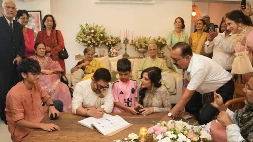 ആമിർ ഖാൻ വീണ്ടും വിവാഹിതനായി; ഗൗരി സ്പ്രാറ്റിനൊപ്പം പുതിയ ജീവിതത്തിലേക്ക്