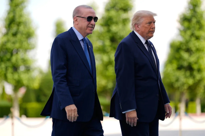 In Turkey for NATO summit, Trump doubles down on criticism of allies
