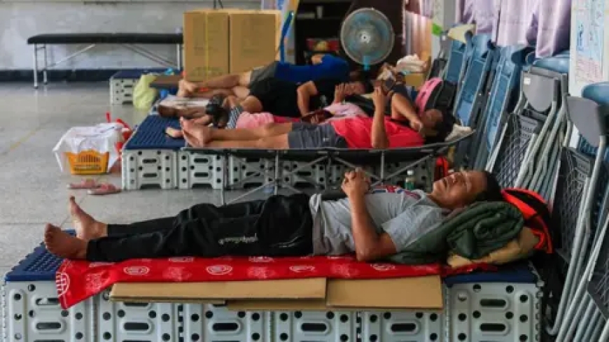 East Asia braces for destructive typhoon as landslides kill 15 in Philippines