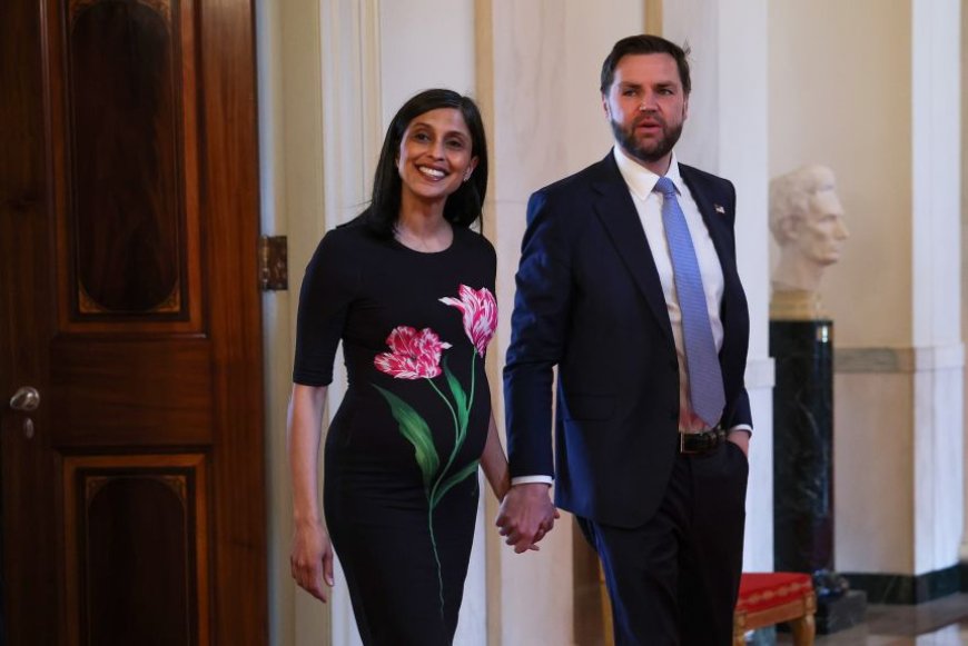 Usha Vance gives birth to fourth child, vice president announces
