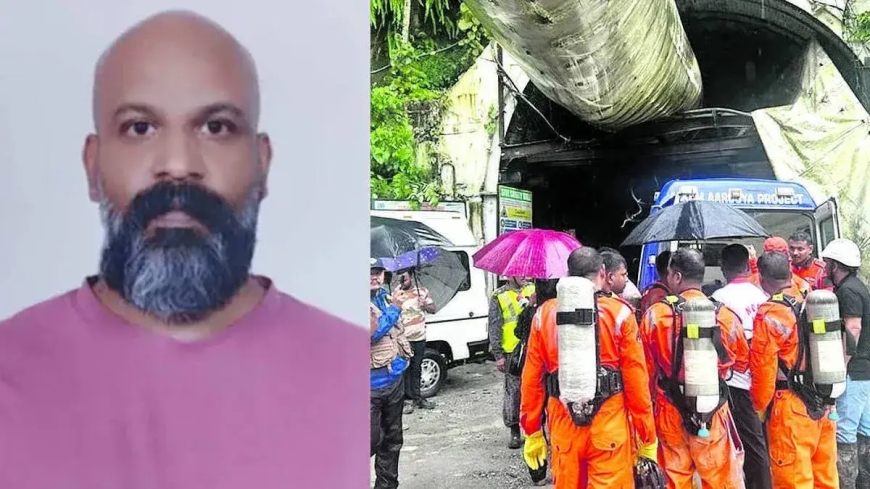 Body of Malayali recovered from collapsed Sikkim tunnel