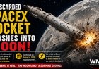 Out-of-control SpaceX rocket crashes into Moon, leaving new crater
