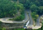 Curbs on Thamarassery Ghat Road