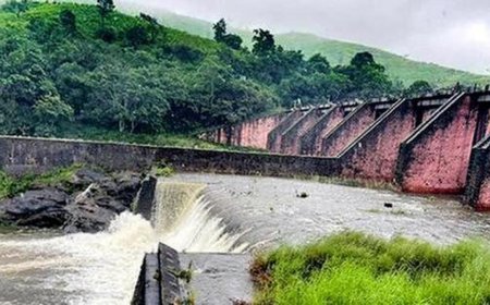 മുല്ലപ്പെരിയാറിലെ ജലനിരപ്പ് 113.70 അടിയെത്തി: ഇടുക്കി അണക്കെട്ടിൽ 2338.20 അടി വെള്ളം