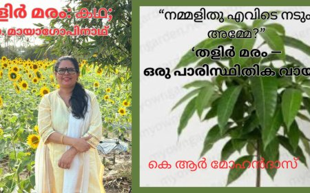  തളിർ മരം: കഥ; ഡോ. മായാ ഗോപിനാഥ്‌   