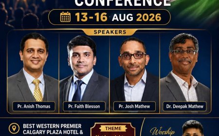 ആത്മീയ സംഗമത്തിന് കാൽഗറി ഒരുങ്ങുന്നു; രണ്ടാം PCIC കോൺഫറൻസ് ഓഗസ്റ്റ് 13–16 വരെ