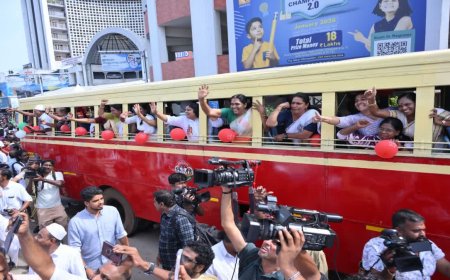 പ്രിയദർശിനി സൗജന്യ ബസ് യാത്രാ പദ്ധതി ഉടൻ റദ്ദാക്കണം; കോമ്പറ്റീഷൻ കമ്മിഷന് മുന്നിൽ ഹർജി