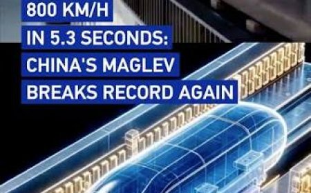 China's experimental bullet train sets world record, hits 800 kmph in just 5.3 seconds