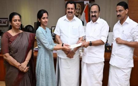 നവീന്‍ ബാബുവിന്റെ മകള്‍ക്ക് സര്‍ക്കാര്‍ ജോലി; നിയമന ഉത്തരവ് മുഖ്യമന്ത്രി കൈമാറി