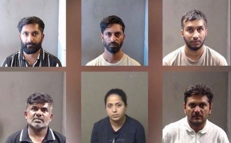 ട്രാഫിക് പരിശോധനയിൽ പുറത്തുവന്നത് കോടികളുടെ ലഹരിവ്യാപാരം; അമേരിക്കയിൽ ആറ് ഇന്ത്യൻ വംശജർ അറസ്റ്റിൽ
