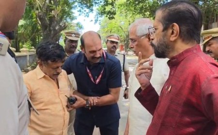 Governor Arlekar turns Good Samaritan, stops convoy to help ailing man on road