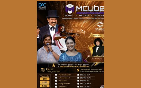 മജീഷ്യൻ പ്രൊഫ. മുതുകാടിന്റെ സെപ്റ്റംബർ 6-ലെ ന്യൂയോർക്ക് പ്രകടന വേദിയിൽ ലോകപ്രശസ്‌ത മാന്ത്രികൻ ടോണി ഹസ്സിനി പങ്കെടുക്കുന്നു