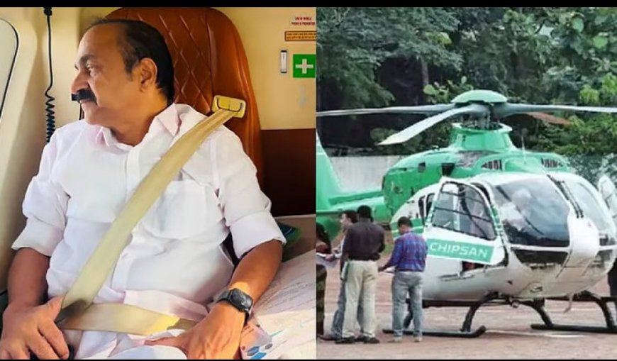 CPI(M) accuses Satheesan of misusing govt helicopter for personal trip