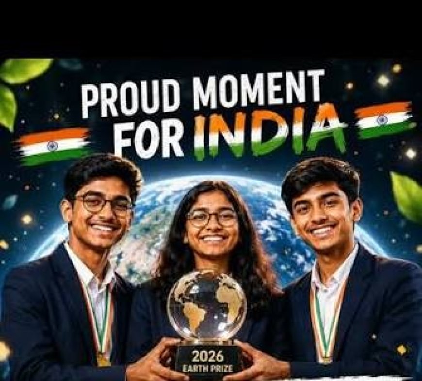 Indian teenagers win Earth Prize 2026 for turning tamarind seeds into microplastic filter