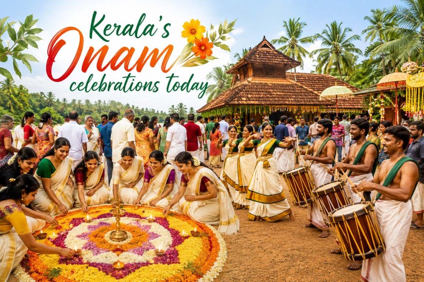 Onam brings families together as Kerala celebrates Thiruvonam
