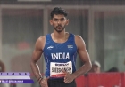 Murali Sreeshankar from Kerala wins his 2nd Asian Games medal in men's long jump (silver)