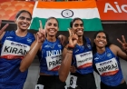 Indian women win 4x400 relay gold