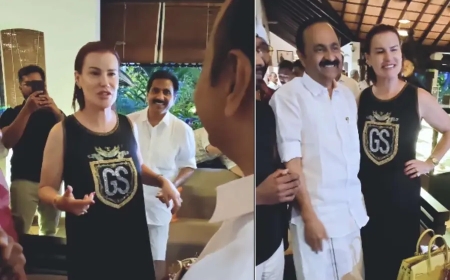 Satheesan meets Ronaldo's sister as Messi saga lingers