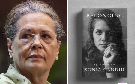 Sonia's memoir ‘Belonging’ to be published by HarperCollins on Nov 10