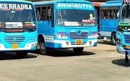 സ്വകാര്യബസുടമകൾ സർവീസ് നിർത്തിവച്ച്  അനിശ്ചിതകാല സമരത്തിന്  ; മുഖ്യമന്ത്രിയെ കാണും