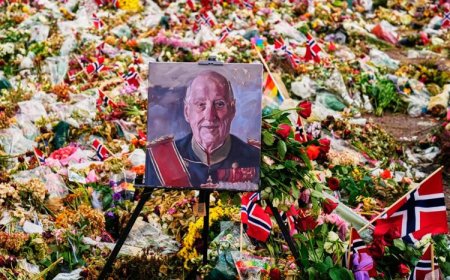 Norway bids final farewell to popular King Harald V