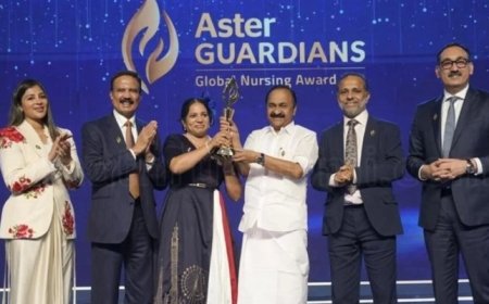 Ajimol Pradeep from Kottayam wins prestigious Global Nursing Award