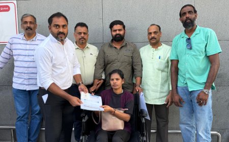 എട്ട് മാസത്തെ ആശുപത്രിവാസത്തിന് ശേഷം മിനി പുഷ്പറാണിക്ക് നാട്ടിലേക്ക് മടക്കം; കൈത്താങ്ങായി ഒഐസിസി കുവൈറ്റ് കെയർ ടീം