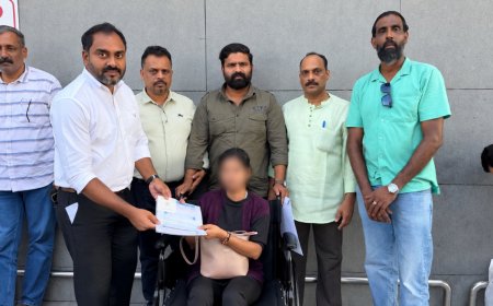 എട്ട് മാസത്തെ ആശുപത്രിവാസത്തിന് ശേഷം മിനി പുഷ്പറാണിക്ക് നാട്ടിലേക്ക് മടക്കം; കൈത്താങ്ങായി ഒഐസിസി കുവൈറ്റ് കെയർ ടീം