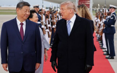 Trump, Xi expected to talk Taiwan, AI, trade and Iran as summit kicks off