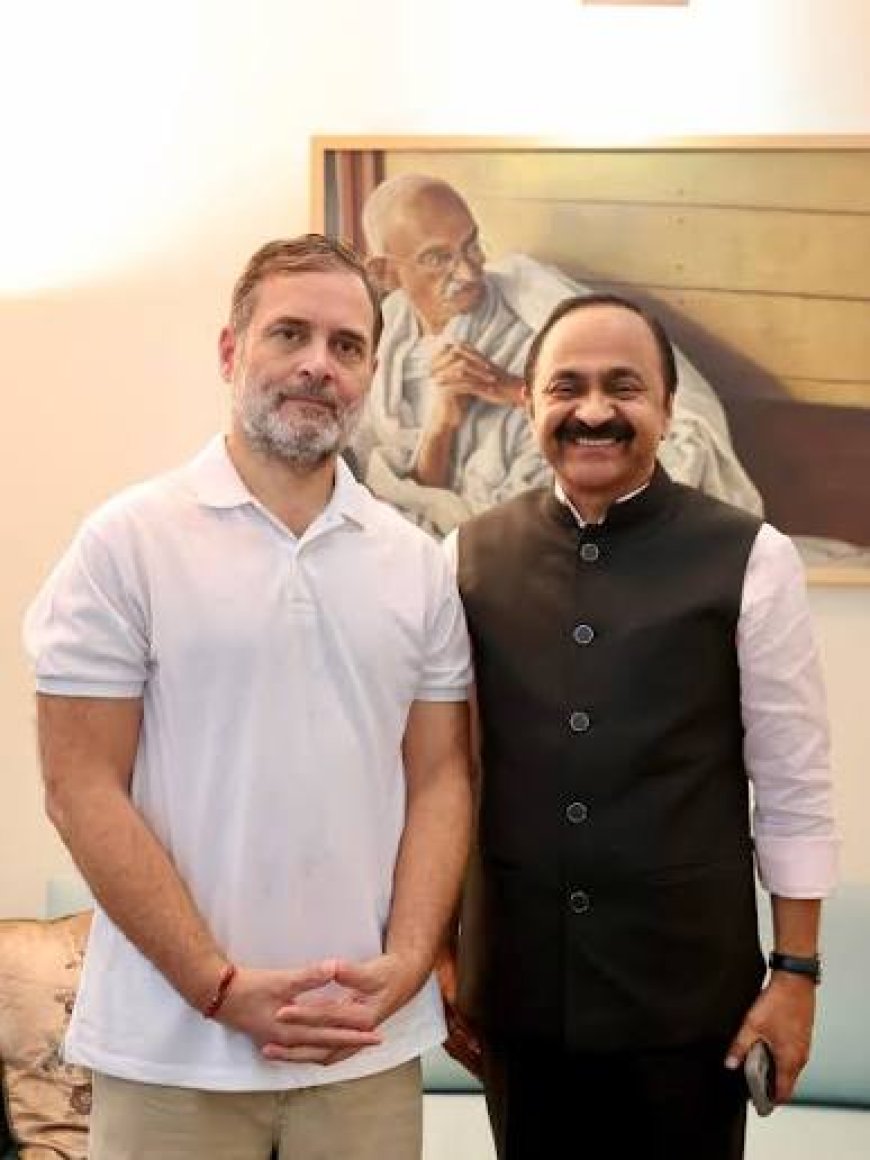 കെ.പി.സി.സി അധ്യക്ഷ നിയമനം വൈകരുത്; രാഹുൽ ഗാന്ധിയോട് ആവശ്യപ്പെട്ട് മുഖ്യമന്ത്രി വി.ഡി. സതീശൻ