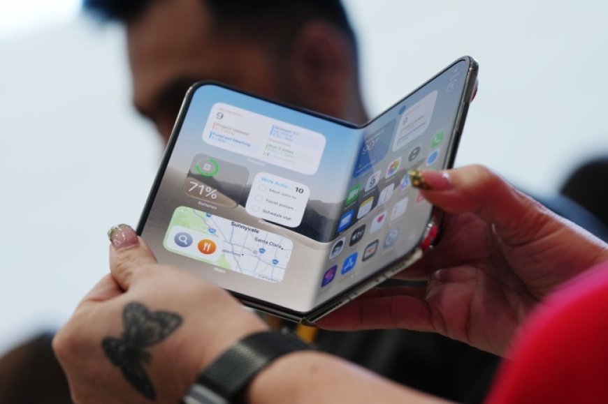 Apple debuts its first foldable, the iPhone Duo, priced at $1,999